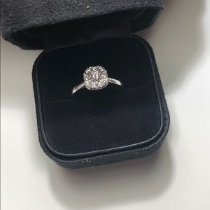 14k diamond ring